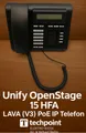 📞  Unify OpenStage 15 HFA LAVA V3 PoE IP Telefon Büro L30250 F600 | C380 E3/H5✅