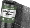 Bändchengewebe – effektive Unkrautfolie für Ihre Beete – 4 Meter