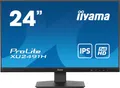 iiyama ProLite LED-Monitor 61 cm 24 Zoll 23.8 Zoll sichtbar 1920 x 1080 Full HD 1080p @ 100 Hz IPS 300 cd/m² 1300:1 0,5 ms HDMI DisplayPort Matte Schwarz (XU2491H-B1)