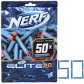 Nerf E9484 Elite 2.0 Schaumstoff-Darts, Nachfüllpack, 50 Stück