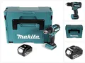 Makita Akku-Schrauber DDF 485 M1J Akku Bohrschrauber 18V 50Nm Solo im Makpac + 1x 4,0 Ah Ak