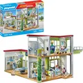 PLAYMOBIL Action Heroes 71615 Modernes Krankenhaus, mit Vier Figuren