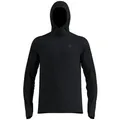 Odlo Kapuzenpullover Essential Thermal Hoody mit Waffelstruktur schwarz 2XL