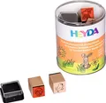 Heyda Stempel HEYDA 204888484 Stempel-Set Frühling Holz