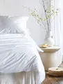 Irisette Bettwäsche Premium Satin Bettwäsche Paris, Mako-Satin, 2 teilig, hochwertige Uni Premium Bettwäsche mit Reißverschluss, 100% Baumwolle