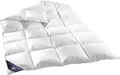 Welt der Träume Daunenbettdecke 80% Daunen/ 20% Federn 135x200 cm Daunendecke Bettdecke Winterdecke, Füllung: 80% Daunen/ 20% Federn, Bezug: 100% Baumwolle, Daunendecke, Bettdecke, Steppdecke, Schlafdecke, Daunen Decke, Zudecke