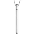 Crave Vesper Halskette mit Vibrator Silber - Silber