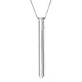 Crave - Vesper Vibrator Necklace Silver Vibration Vagina Edelstahl Silber