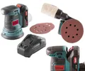 Güde Akku Exzenterschleifer Schleifmaschine EXS 20-201-24 125mm Akku Ladegerät