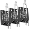 AZ-Delivery LEDs KY-029 Bi-Color LED Modul 3mm, 3x Modul - Schwarz