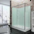 Schulte ExpressPlus 72H Ibiza Wellnesskabine Komplettdusche 120 x 90 cm / 204 cm, Funktionsteil links - EP19382-5 01 50 2