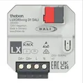 Theben 4800580 I LUXORliving D1 DALI I 1-fach DALI TP Aktor I DALI-2 zertifiziert I Unterputz I Schnittstelle DALI-/KNX Bus-System I Für KNX Smart Home-System LUXORliving