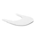 hauck Einklick Hochstuhl Essbrett Arketa Click Tray aus GRS Zertifiziertem Recyceltem Material, Schnelle Befestigung ohne Werkzeug am Hochstuhl Arketa, Einfach zu Reinigen (White)