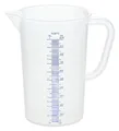 GRÄWE Messbecher 1 Liter aus Kunststoff mit Skala