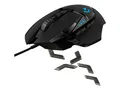 910-005568 Logitech Gaming Mouse G502 (Hero) Maus optisch 11 Tasten kabellos ~D~