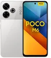 Xiaomi Poco M6 128GB/6GB RAM Smartphone Silber 4G Dual-SIM Android 5000mAh
