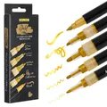 ONLINE® Gold Lettering Acrylstifte-Set gold 5 St.