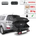 Universal Transportbox Heckbox für AHK-Fahrradträger für Transport, Verstauen
