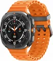 Samsung Galaxy Watch Ultra 47mm L705F titanium gray . Die robusteste & leistungsfähigste mit AI . Hart im Nehmen dank robustem Titanium-Gehäuse Grade 4 . Outdoor sicher unterwegs Dual-GPS SOS- und Track-Back-Funktion . Gehäuse 3,8 cm 1,5 Zoll Display LTE (SM-L705FDAADBT)