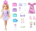 Barbie Dream GET READY Malibu” Fashion Doll with Stylized Hair, Including Surpri