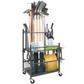 VEVOR Gartengeräte Ständer Gerätehalter Organizer Kohlenstoffstahl 652x403x990mm