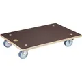WAGNER Transporthilfe Multiplex MAXIGRIP 24 mm - 78 x 49 x 15 cm, Rollen ultrasoft Ø 100 mm, Tragkraft 500 kg - 20114601