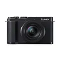 Panasonic LUMIX DC-L10E-K Premium-Kompaktkamera mit Leica 24-75 mm F1.7-2.8 Objektiv, 20,4 MP, Phasen-Hybrid-AF, 4K-Video, vertikale Aufnahmen, Schwarz