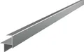 Abschlussschiene für Terrassenboden Dielenstärke 20-21 mm 2x35,6x46,9x1900 mm