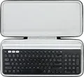 Khanka Hartschalen-Schutzhülle für Logitech K780 kabellose USB-Bluetooth-Tastatur mit Mehreren Geräten. (nur Schutzhülle)