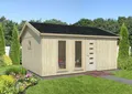 Palmako Nordic+ Gartenhaus Charlotte 21,5 m² - 160 mm