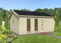 Palmako Nordic+ Gartenhaus Charlotte 21,5 m² - 160 mm
