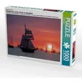 Ein Motiv aus dem Kalender Windjammer auf der Ostsee im Abendlicht (Puzzle)