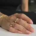 Nuderosa Press On Nails Kurz, Acryl Nägel zum Aufkleben Kurz Runde, Einfarbig...