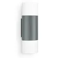 STEINEL Außenleuchte "L 910", Eckig, Halbrund, Aluminium - grau