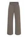 JdY Damen Jdygeggo New Long Pant Jrs Noos Hose, Chocolate Brown/Detail:black Buttons, M / 32L EU
