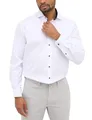 Eterna Herren Langarm Modern Fit Cover Shirt Twill White Uni, 15,75, weiß, 40