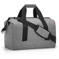 Reisenthel Reisetasche Allrounder L, twist silver, 48 cm, aus Polyester, 30 Liter