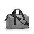 allrounder reisenthel L - twist silver BHT 48x29x39.50 cm grau