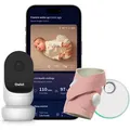Owlet Babyphone mit Pulsoximeter Dream Sock, Altrosa, Kunststoff, Textil, Kindersicherheit, Babyphone