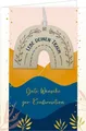 Grußkarte Gute Wünsche zur Konfirmation - Regenbogen