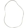 COSTWAY Wandspiegel, mit Metallrahmen & HD-Reflexion, asymmetrisch 78x56cm beige 56 cm x 78 cm