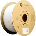 Polymaker PA04008 Regular Filament PLA geringerer Kunststoffgehalt, Matt 1.75mm 1000g Cotton White PolyTerra 1St.