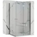 Rea Duschkabine Fold N2 70X70 Chrome - Silber