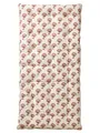 VERTBAUDET Bodenmatratze, 2 Materialien, Blumen/Velours, Arizona, Rosa, TU