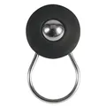 Depot4Design Orbit Schlüsselanhänger, Schlüsselorganizer, V2A, Gummi, Schwarz, 1000026