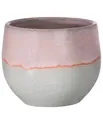 Übertopf Miu handgefertigter Indoor Blumentopf glasierte Keramik rosa, Dehner