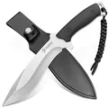 Outdoor Messer 28.5CM Full Tang Jagdmesser feststehende klinge mit Holster B...