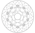 BREMBO Serie Oro 78B40841 Bremsscheibe 300mm