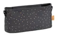 Lässig Casual Buggy Organizer Wickeltasche Tasche Triangle Dark Grey Grau
