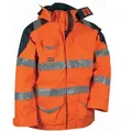 4 In 1 Winter-warnschutzjacke Wind- Und Wasserdicht Bis -49 °c Gelb 54